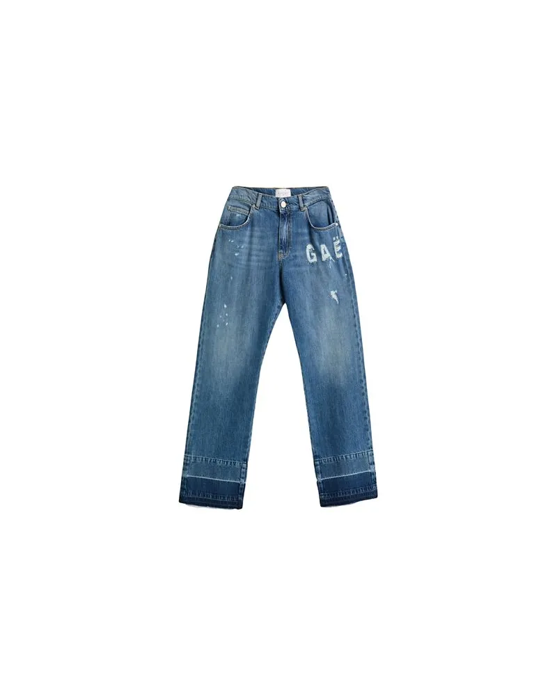 Gaëlle Bonheur HOSEN & RÖCKE - Jeanshosenauf YOOX.COM Blau