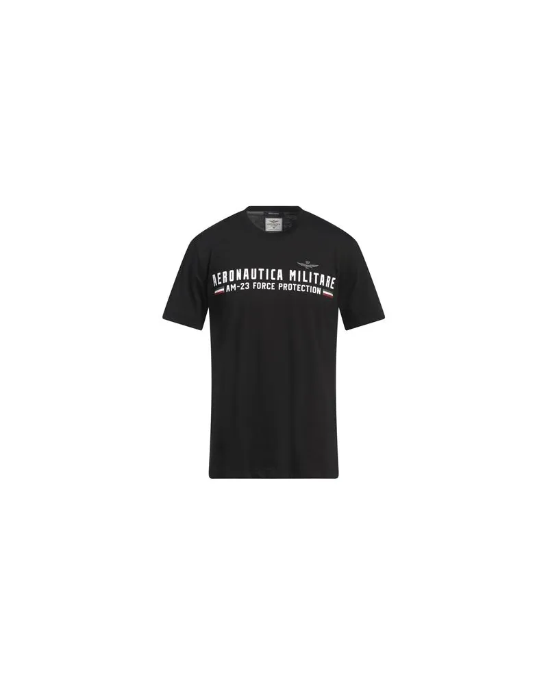 Aeronautica Militare TOPS - T-shirtsauf YOOX.COM Schwarz