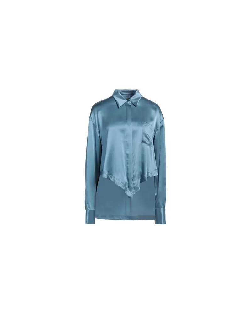 Jacob Lee TOPS - Hemdenauf YOOX.COM Blaugrau