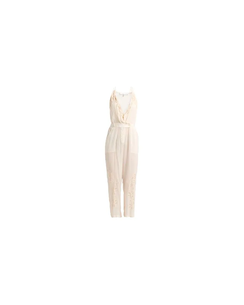 Patrizia Pepe OVERALLS - Jumpsuitsauf YOOX.COM Cremeweiß