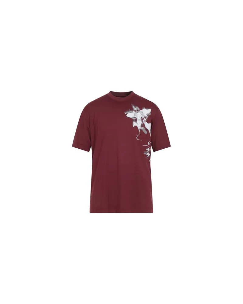 Y-3 TOPS - T-shirtsauf YOOX.COM Bordeaux