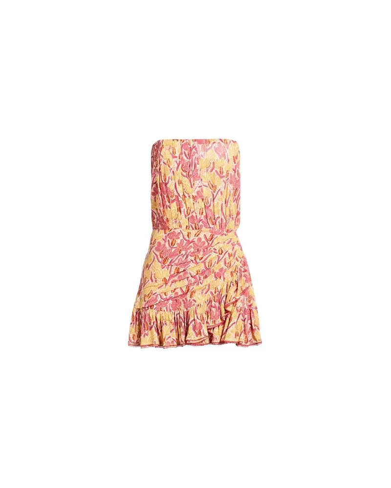 Poupette St Barth KLEIDER - Mini-Kleiderauf YOOX.COM Gelb