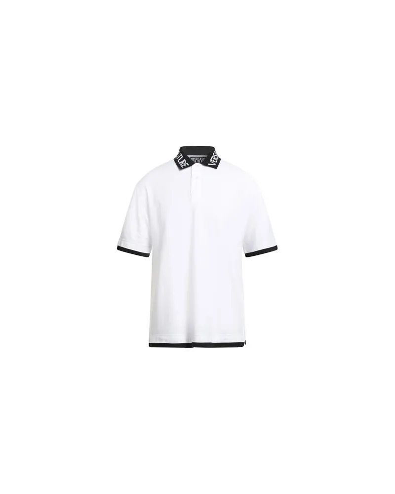 Versace Jeans TOPS - Poloshirtsauf YOOX.COM Weiß