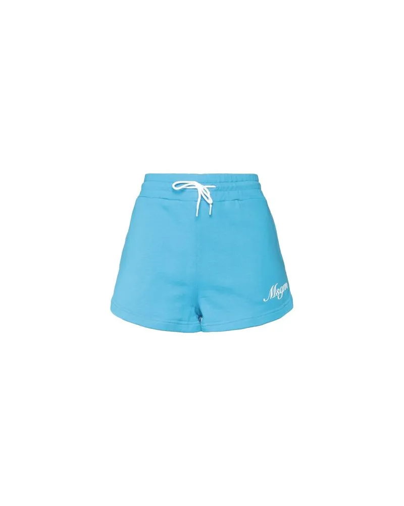 MSGM HOSEN & RÖCKE - Shorts & Bermudashortsauf YOOX.COM Azurblau