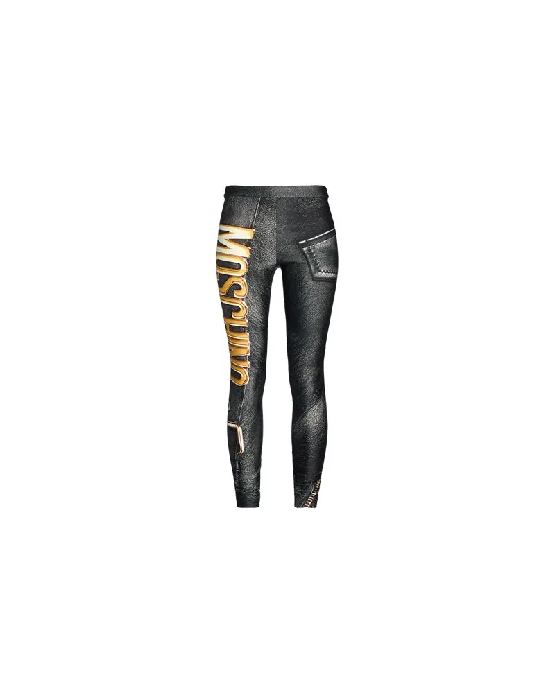 Moschino COUTURE - HOSEN & RÖCKE - Leggingsauf YOOX.COM Schwarz