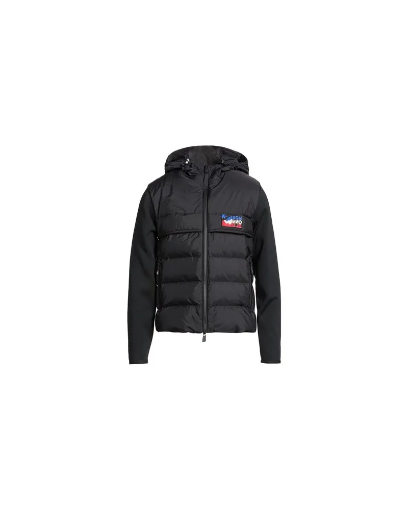 Moncler JACKEN & MÄNTEL - Pufferjacken & Daunenjackenauf YOOX.COM Schwarz