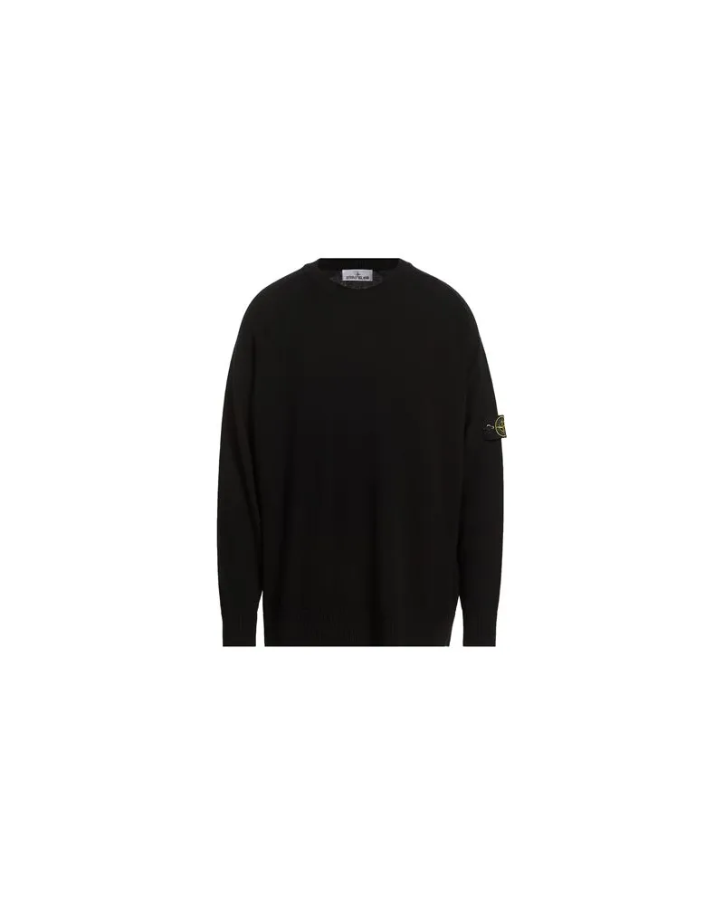 Stone Island STRICKWAREN - Pulloverauf YOOX.COM Schwarz