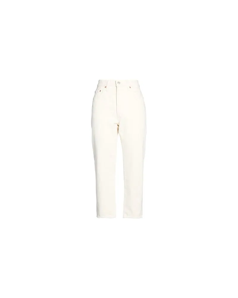 Levi's HOSEN & RÖCKE - Jeanshosenauf YOOX.COM Elfenbein