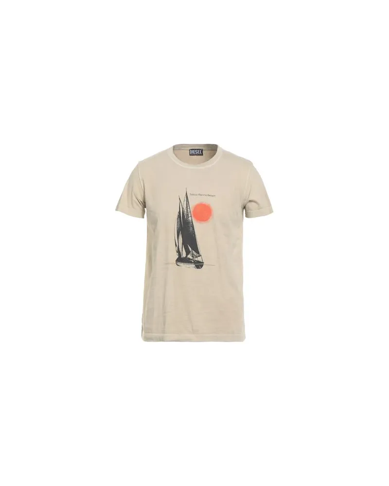 Diesel TOPS - T-shirtsauf YOOX.COM Beige
