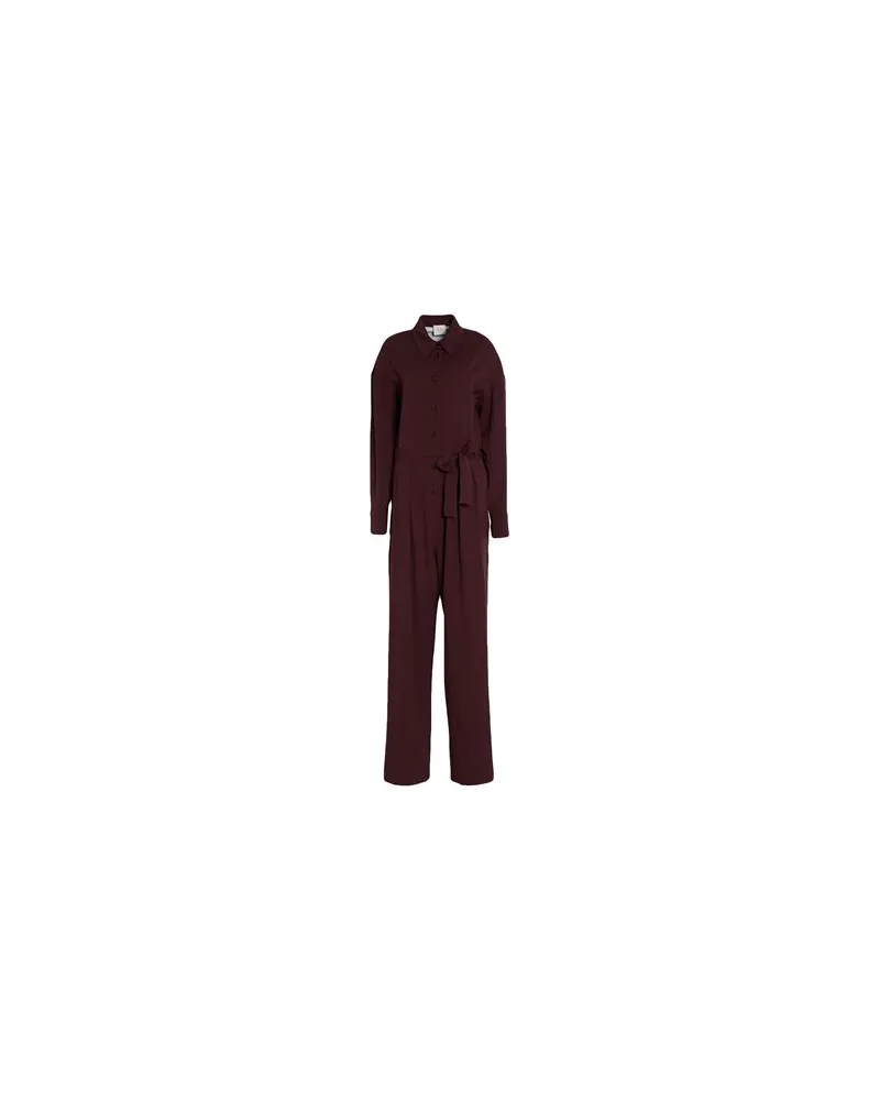 ALYSI CRÈME - OVERALLS - Jumpsuitsauf YOOX.COM Pflaume