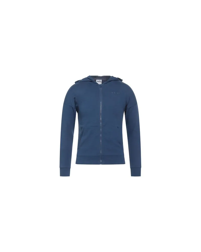 Diadora TOPS - Sweatshirtsauf YOOX.COM Blau