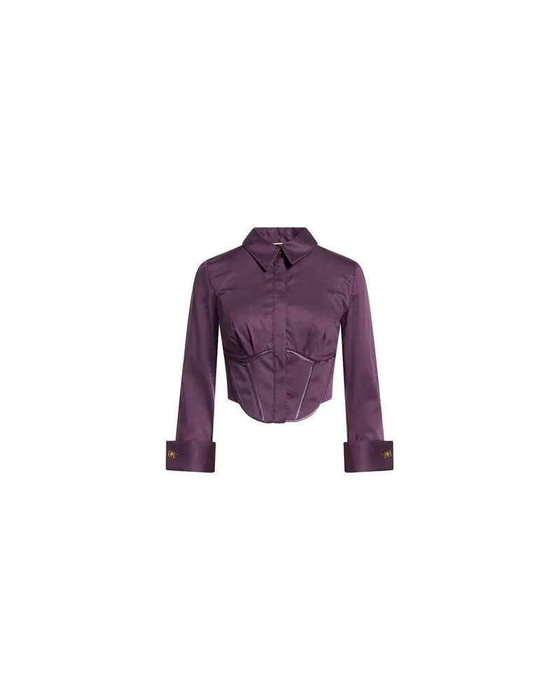 Elisabetta Franchi TOPS - Hemdenauf YOOX.COM Violett