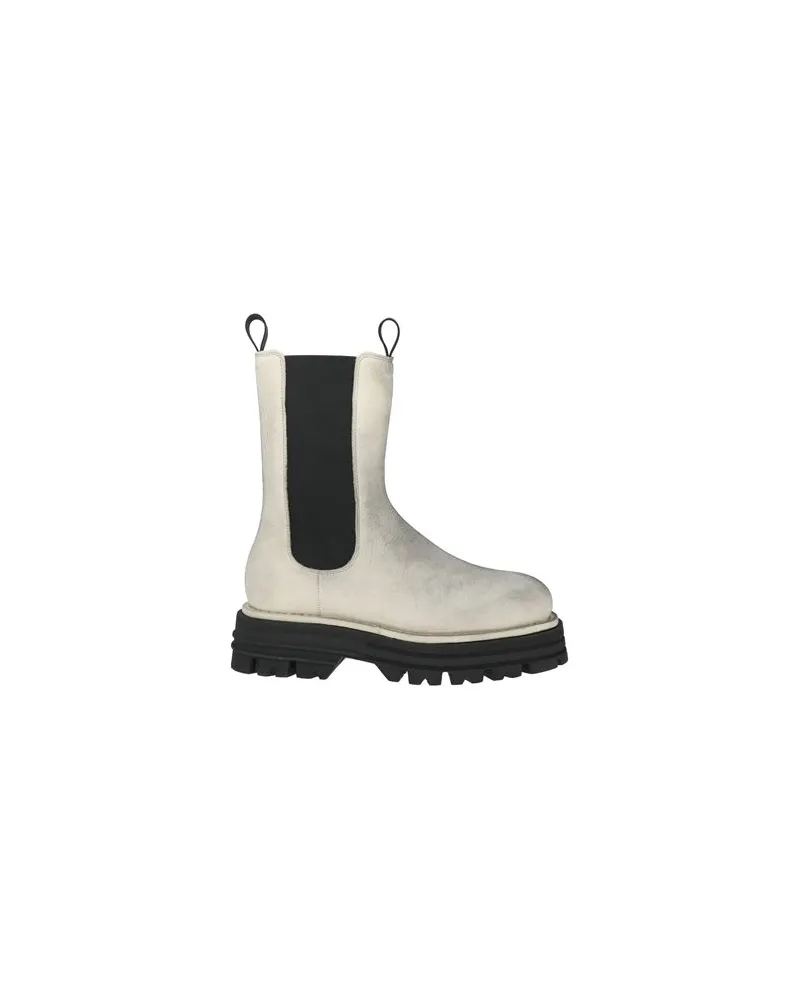 Pollini SCHUHE - Stiefelettenauf YOOX.COM Cremeweiß