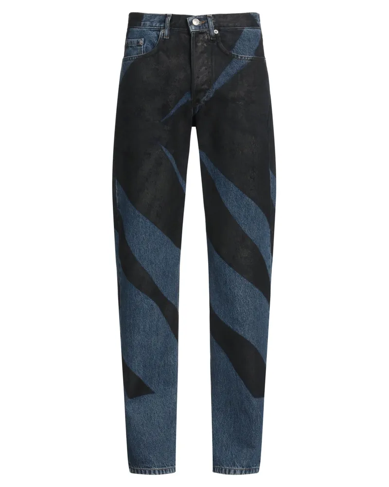 Dries van Noten Jeanshose Blau