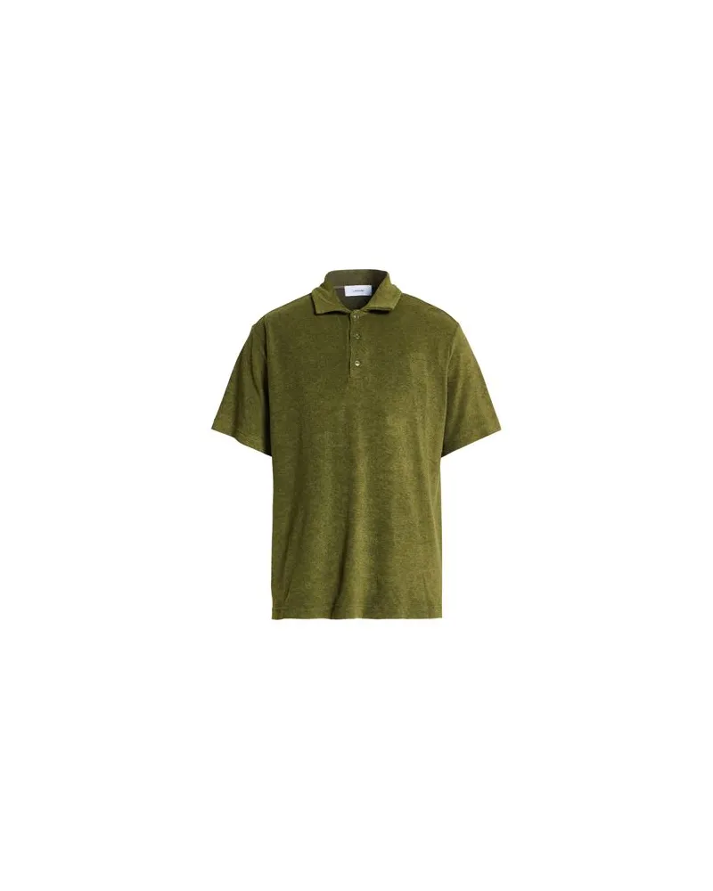 LARDINI TOPS - Poloshirtsauf YOOX.COM Dunkelgrün
