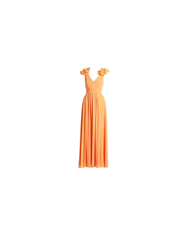 Hanita KLEIDER - Maxi-Kleiderauf YOOX.COM Orange
