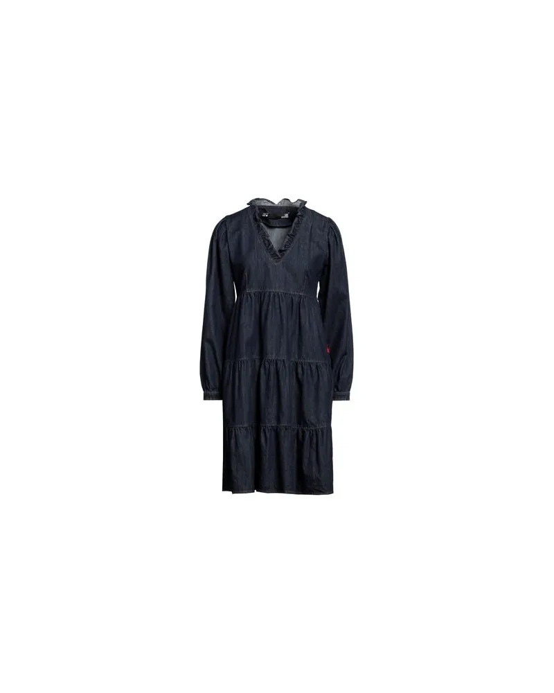 Moschino KLEIDER - Midi-Kleiderauf YOOX.COM Blau