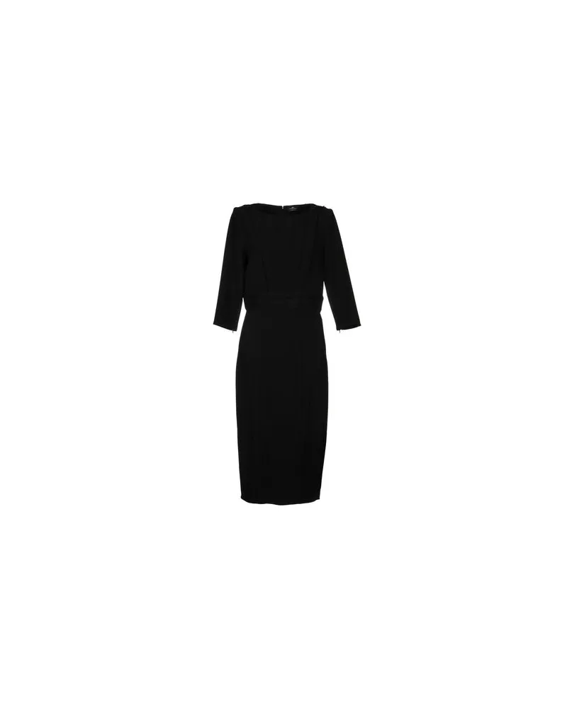 Elisabetta Franchi KLEIDER - Midi-Kleiderauf YOOX.COM Schwarz