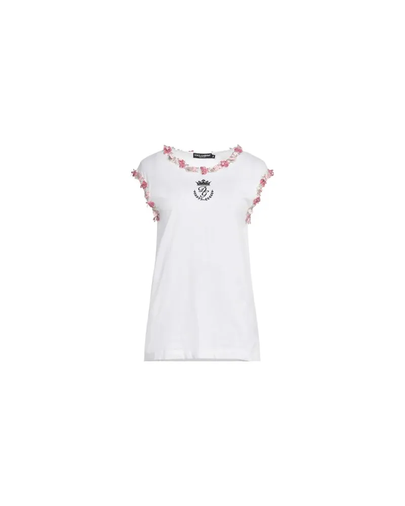 Dolce & Gabbana TOPS - T-shirtsauf YOOX.COM Weiß