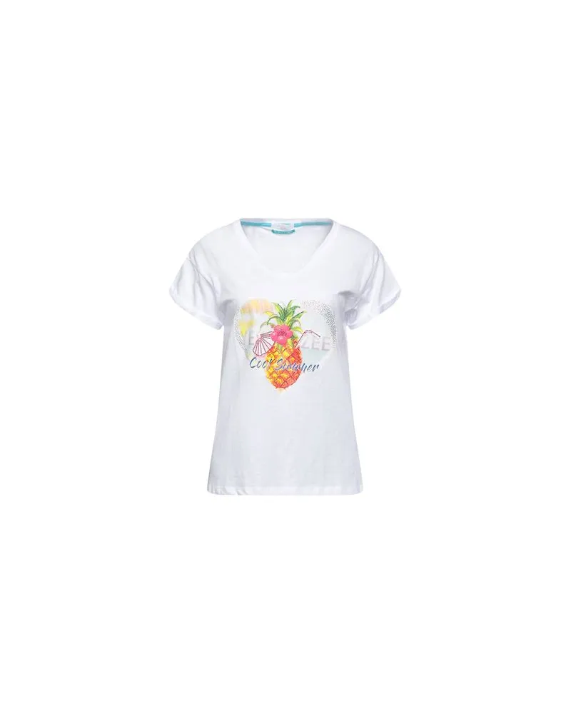 YES ZEE by Essenza TOPS - T-shirtsauf YOOX.COM Weiß