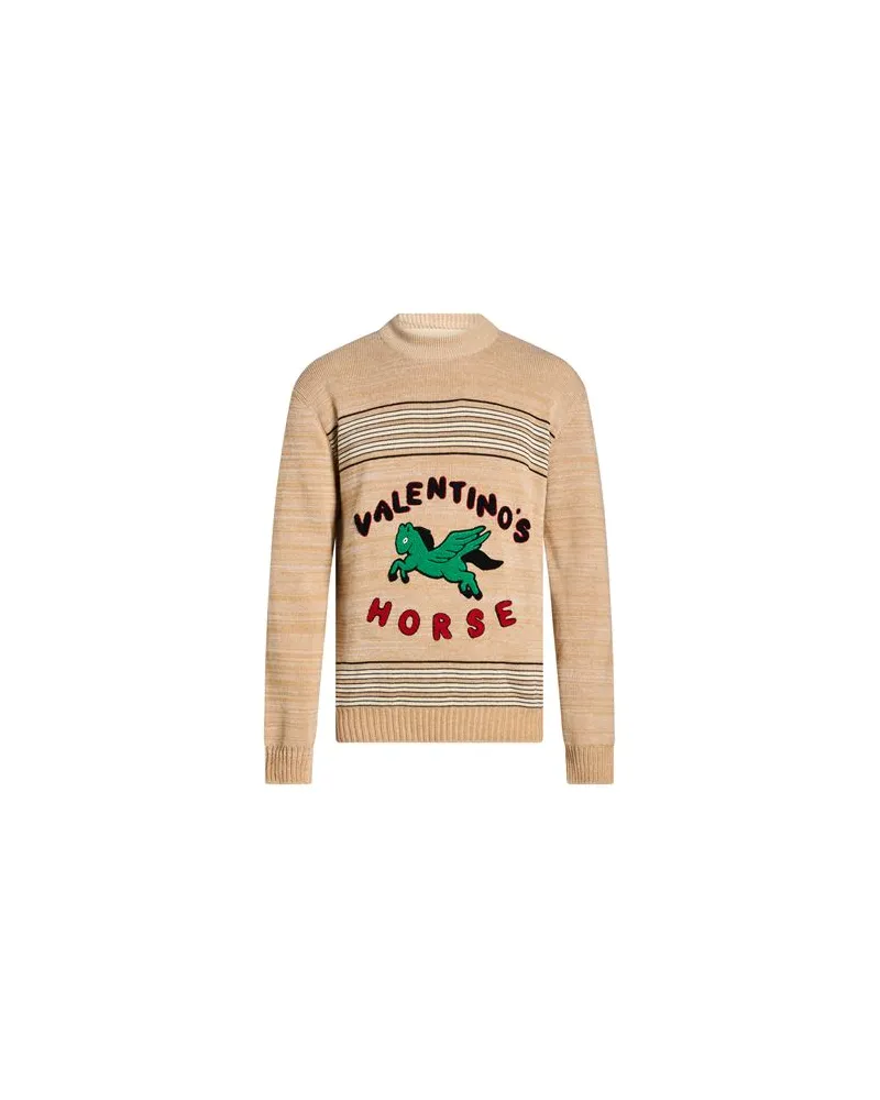 Valentino Garavani STRICKWAREN - Pulloverauf YOOX.COM Sand