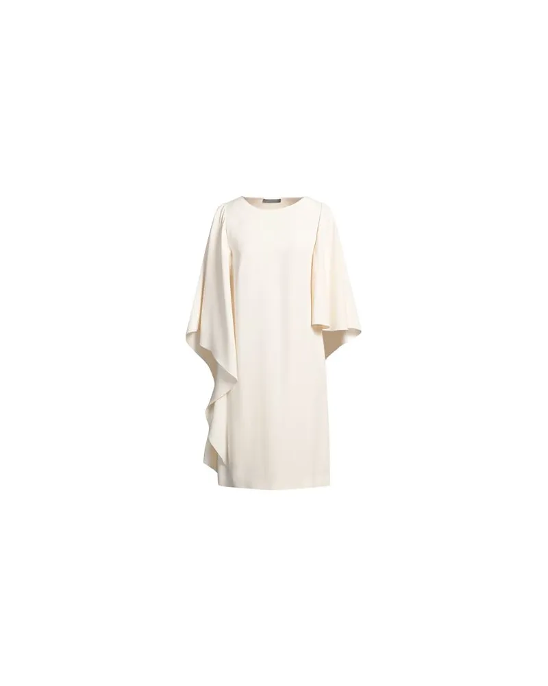 Alberta Ferretti KLEIDER - Mini-Kleiderauf YOOX.COM Cremeweiß