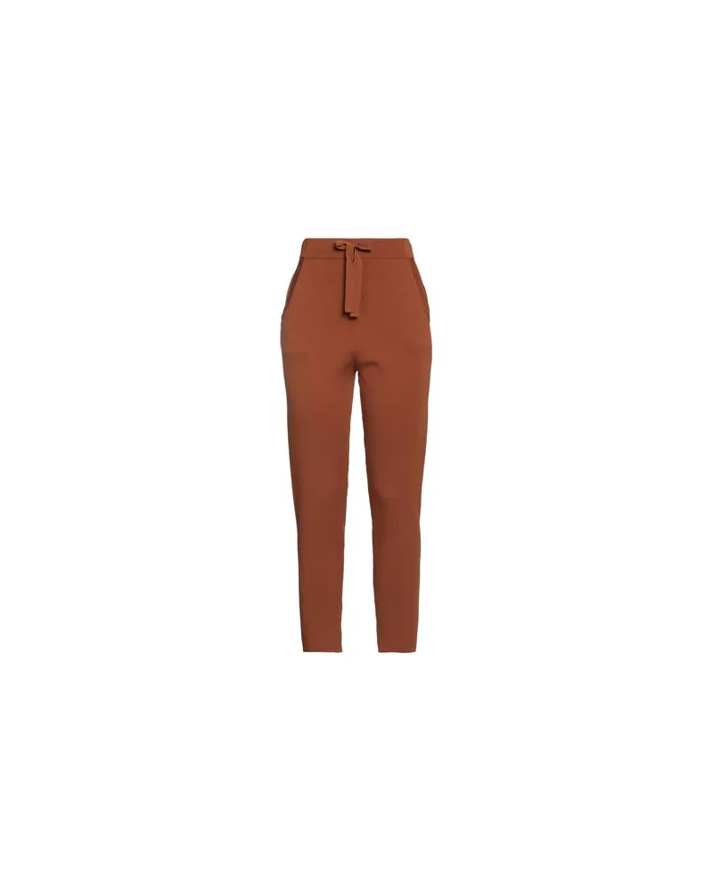 Emma & Gaia HOSEN & RÖCKE - Hosenauf YOOX.COM Braun