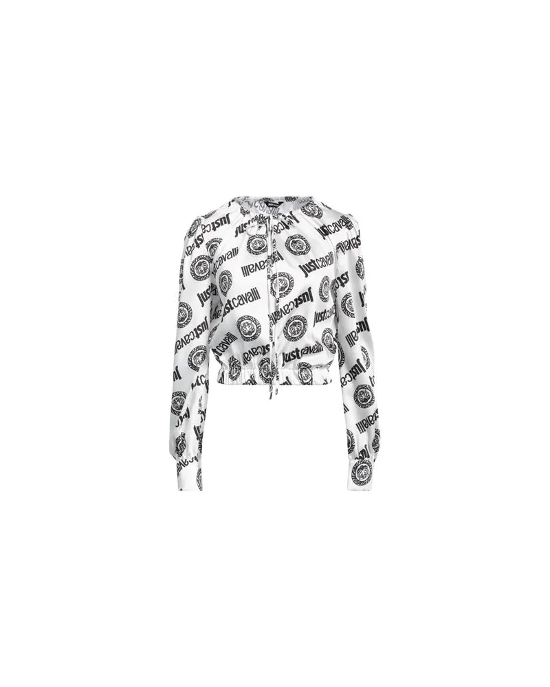 Just Cavalli TOPS - Topsauf YOOX.COM Weiß
