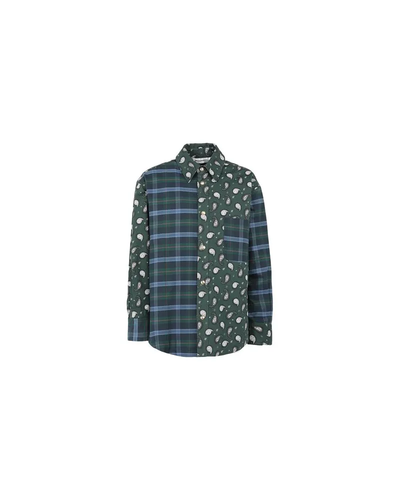 Thom Browne TOPS - Hemdenauf YOOX.COM Dunkelgrün
