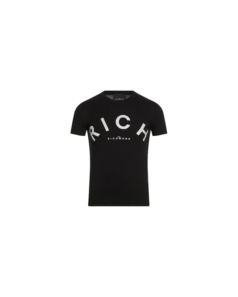 John Richmond TOPS - T-shirtsauf YOOX.COM Schwarz