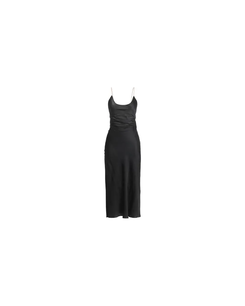 N° 21 KLEIDER - Maxi-Kleiderauf YOOX.COM Schwarz