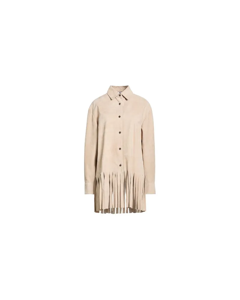 Sword 6.6.44 TOPS - Hemdenauf YOOX.COM Beige