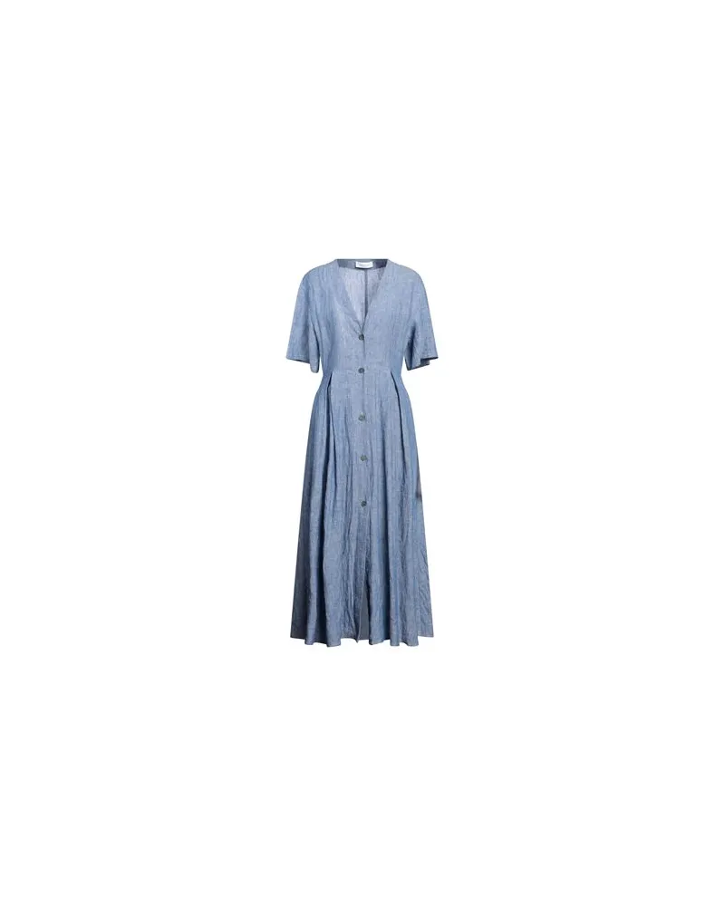 Fabiana Filippi KLEIDER - Maxi-Kleiderauf YOOX.COM Blau