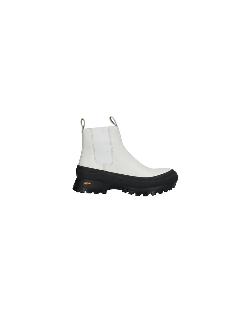 Jil Sander SCHUHE - Stiefelettenauf YOOX.COM Weiß