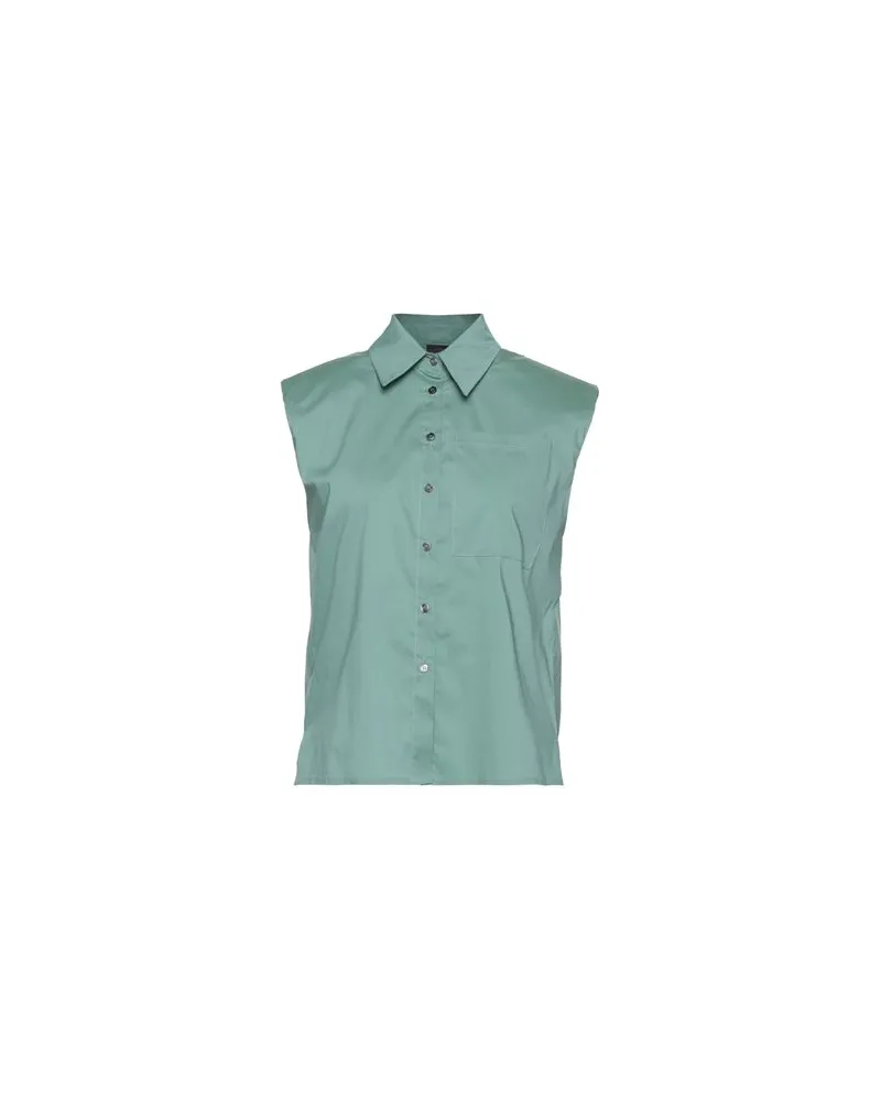 Pinko TOPS - Hemdenauf YOOX.COM Salbeigrün