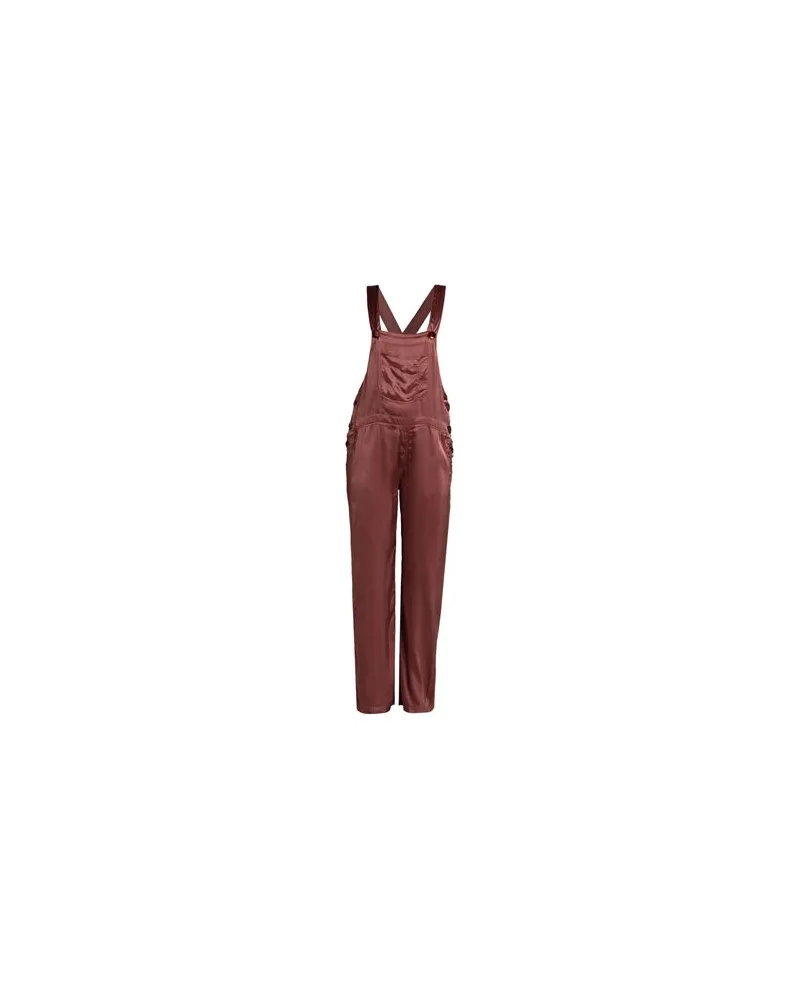 VIRNA DRÒ OVERALLS - Jumpsuitsauf YOOX.COM Schokobraun