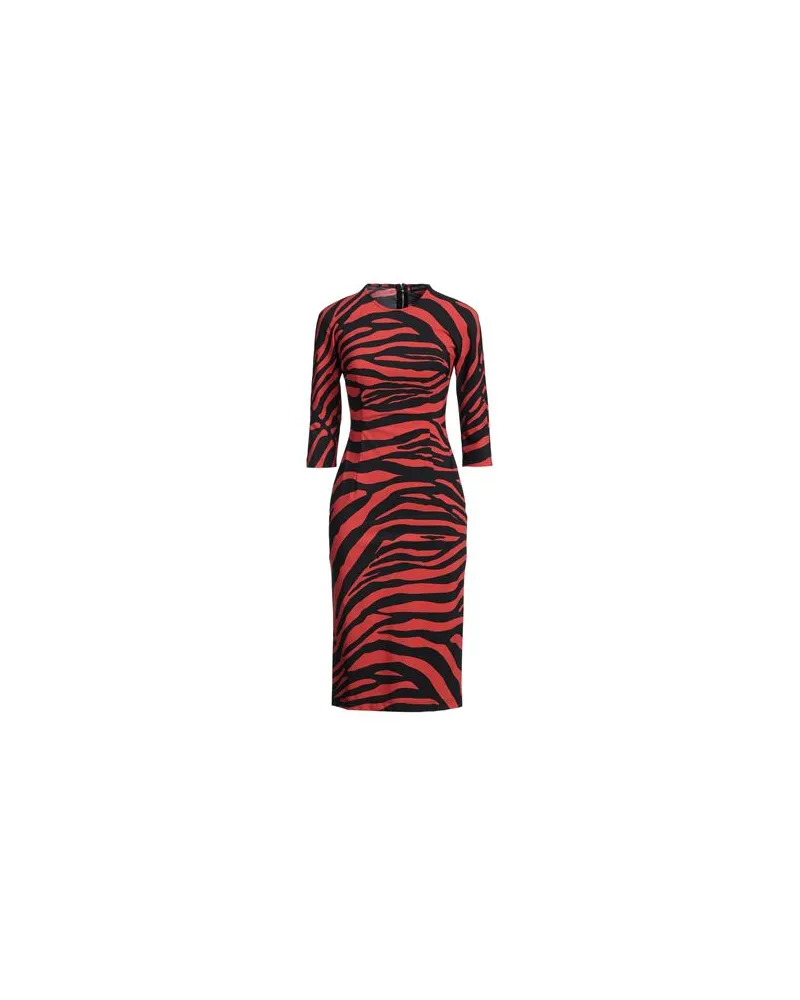Dolce & Gabbana KLEIDER - Midi-Kleiderauf YOOX.COM Rot