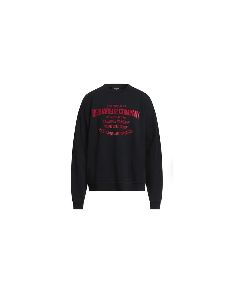Dsquared2 TOPS - Sweatshirtsauf YOOX.COM Schwarz