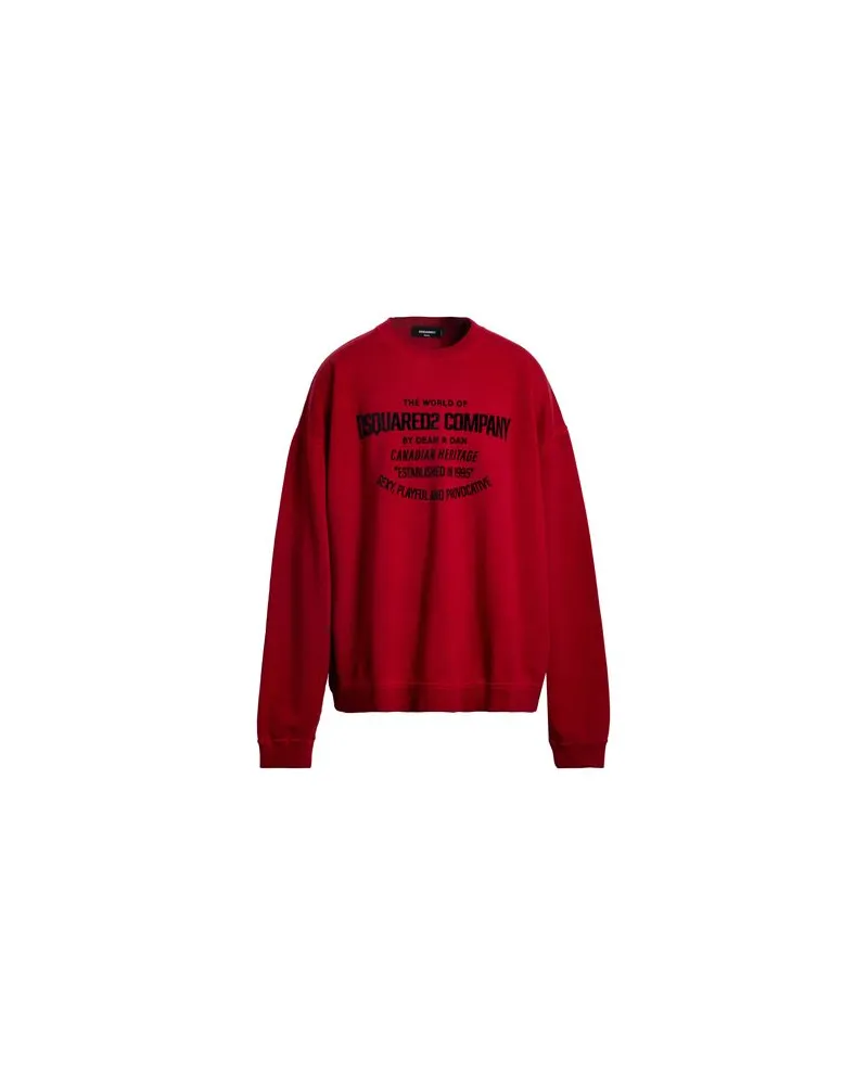 Dsquared2 TOPS - Sweatshirtsauf YOOX.COM Bordeaux