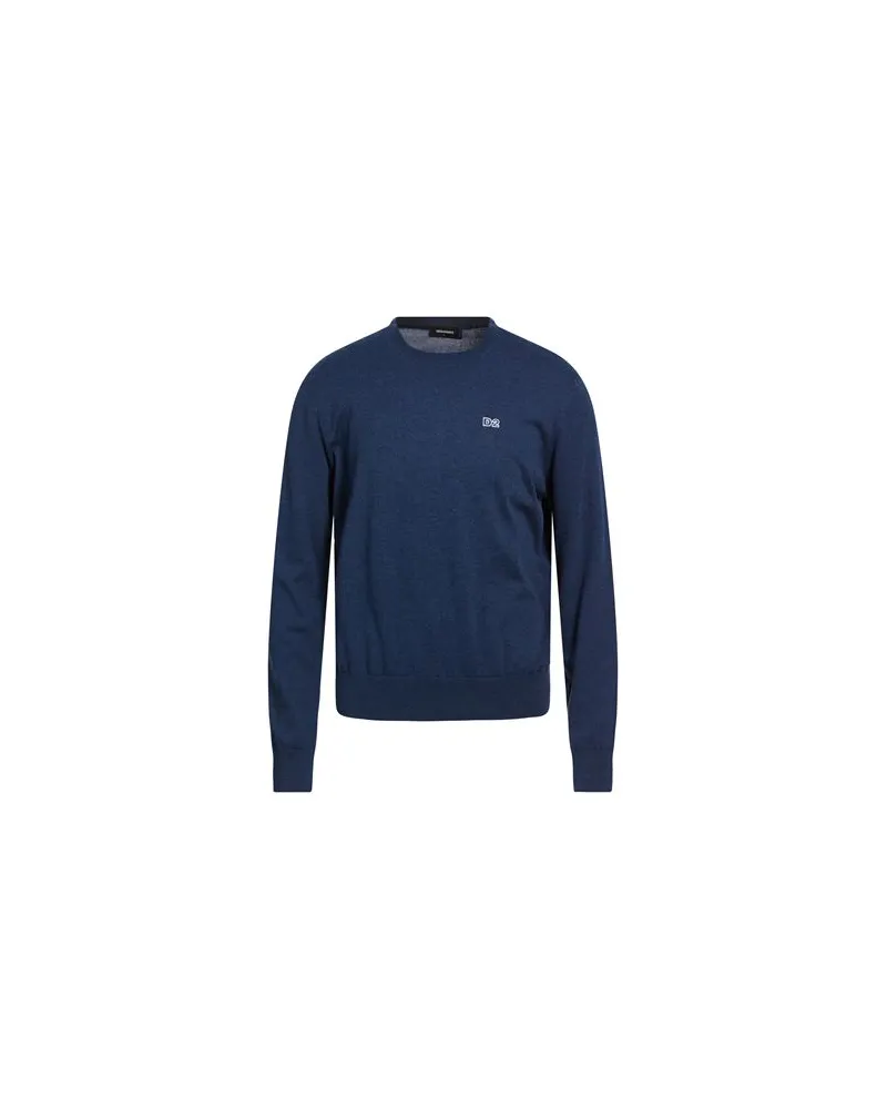 Dsquared2 STRICKWAREN - Pulloverauf YOOX.COM Marineblau