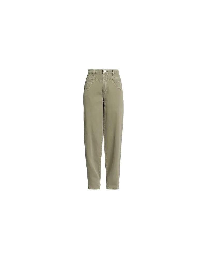 Frame Denim HOSEN & RÖCKE - Jeanshosenauf YOOX.COM Salbeigrün