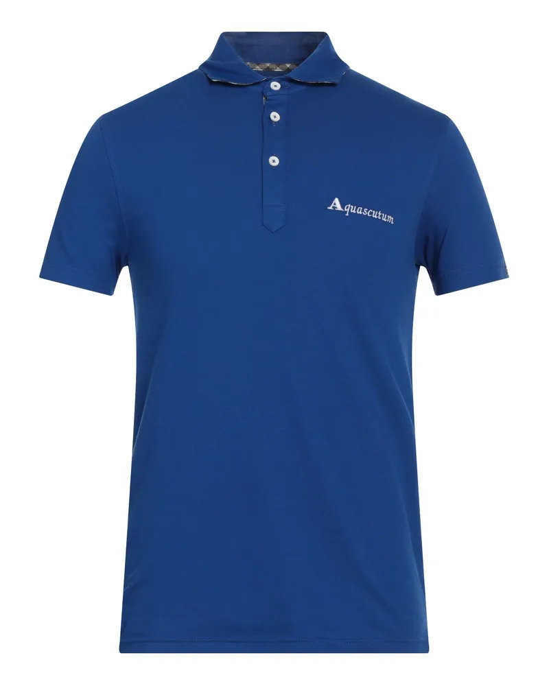 Aquascutum Poloshirt Blau