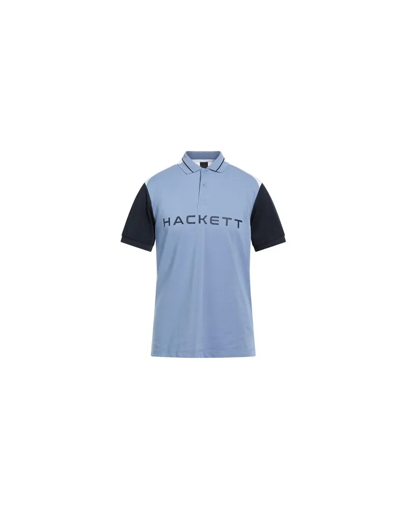 Hackett TOPS - Poloshirtsauf YOOX.COM Taubenblau