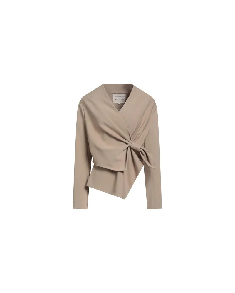 Alessia Santi TOPS - Topsauf YOOX.COM Beige