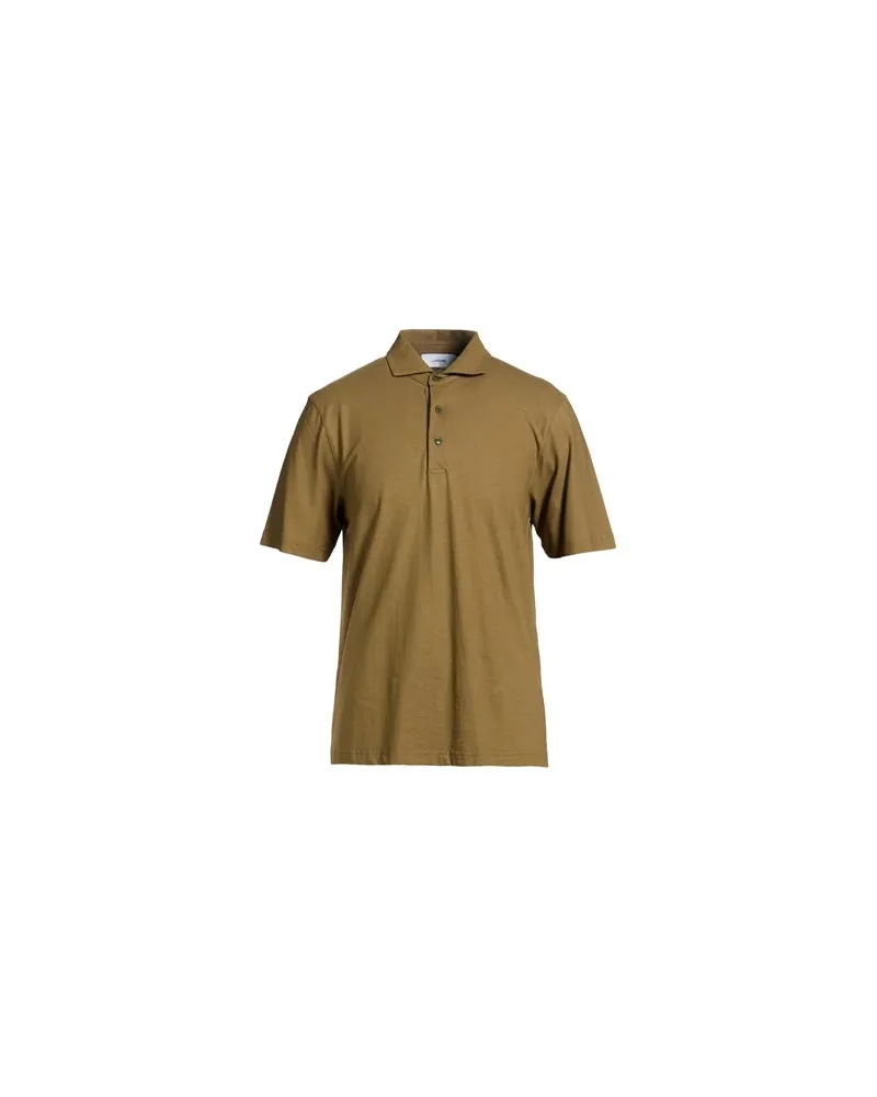 LARDINI TOPS - Poloshirtsauf YOOX.COM Khaki