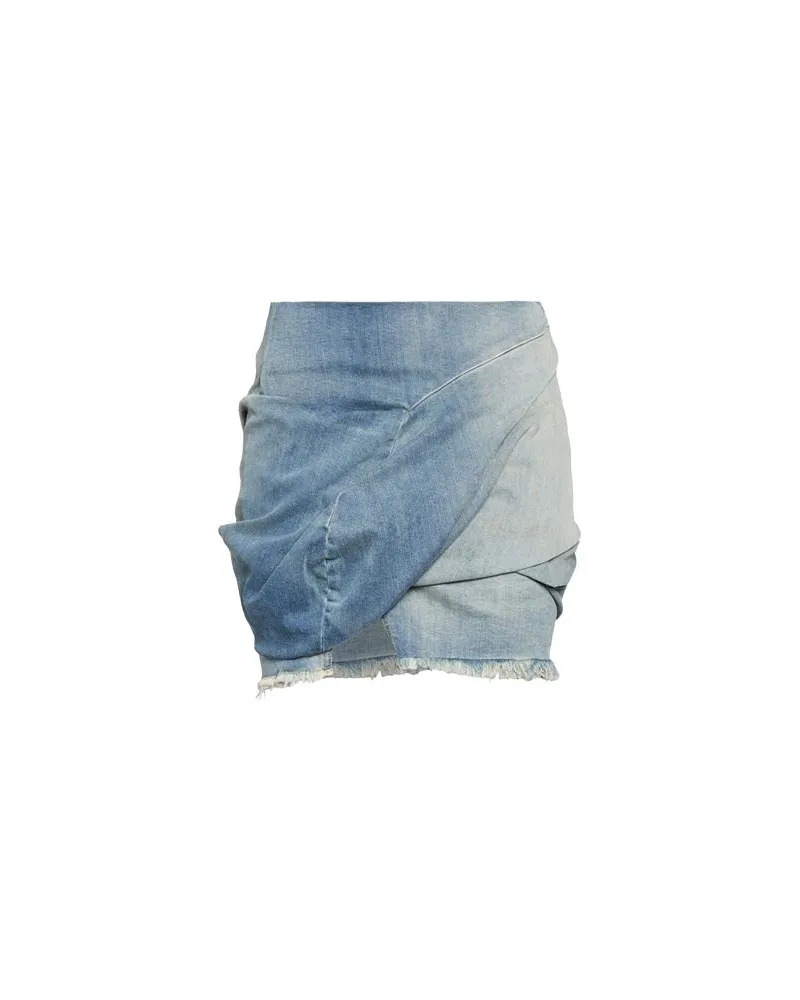 DRKSHDW by Rick Owens HOSEN & RÖCKE - Jeansröckeauf YOOX.COM Blau