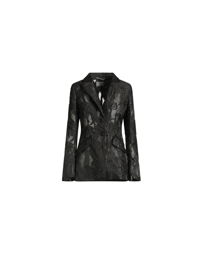 Alberta Ferretti ANZÜGE und CO-ORDS - Blazersauf YOOX.COM Schwarz
