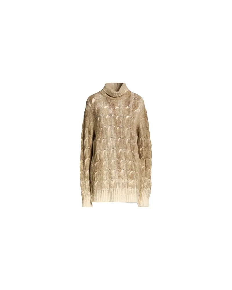 Avant Toi STRICKWAREN - Rollkragenpulloverauf YOOX.COM Khaki