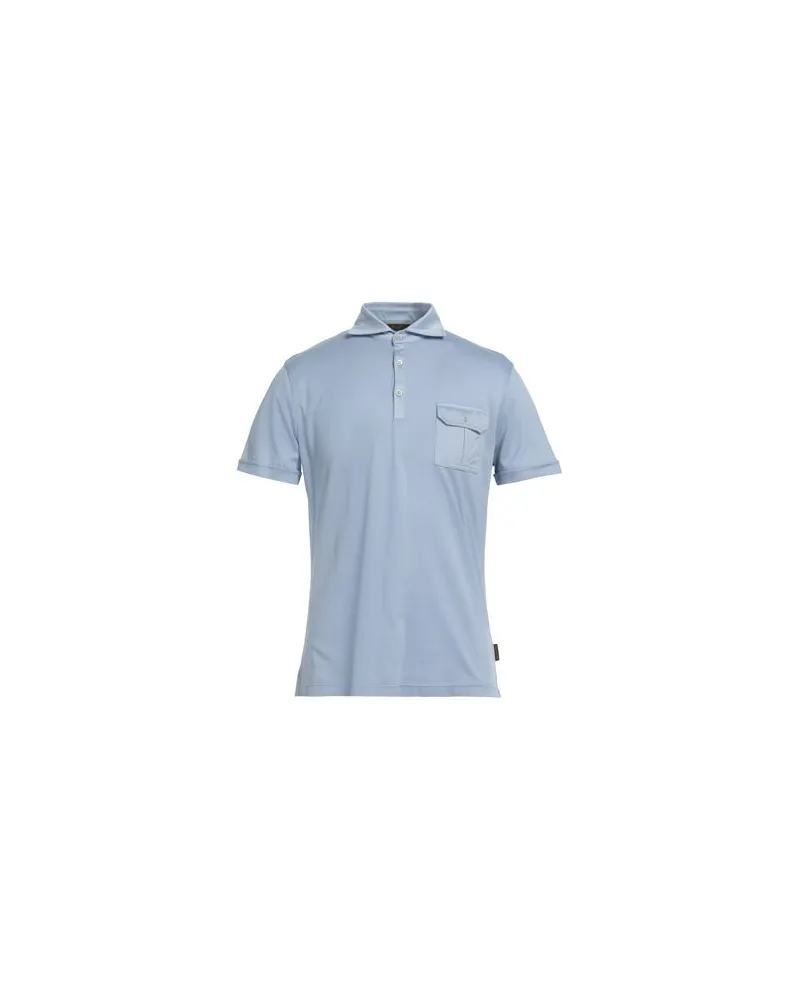 MOORER TOPS - Poloshirtsauf YOOX.COM Himmelblau