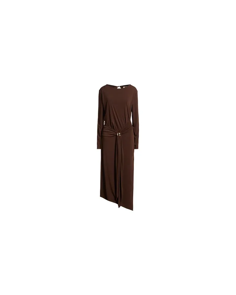 Jijil KLEIDER - Midi-Kleiderauf YOOX.COM Braun